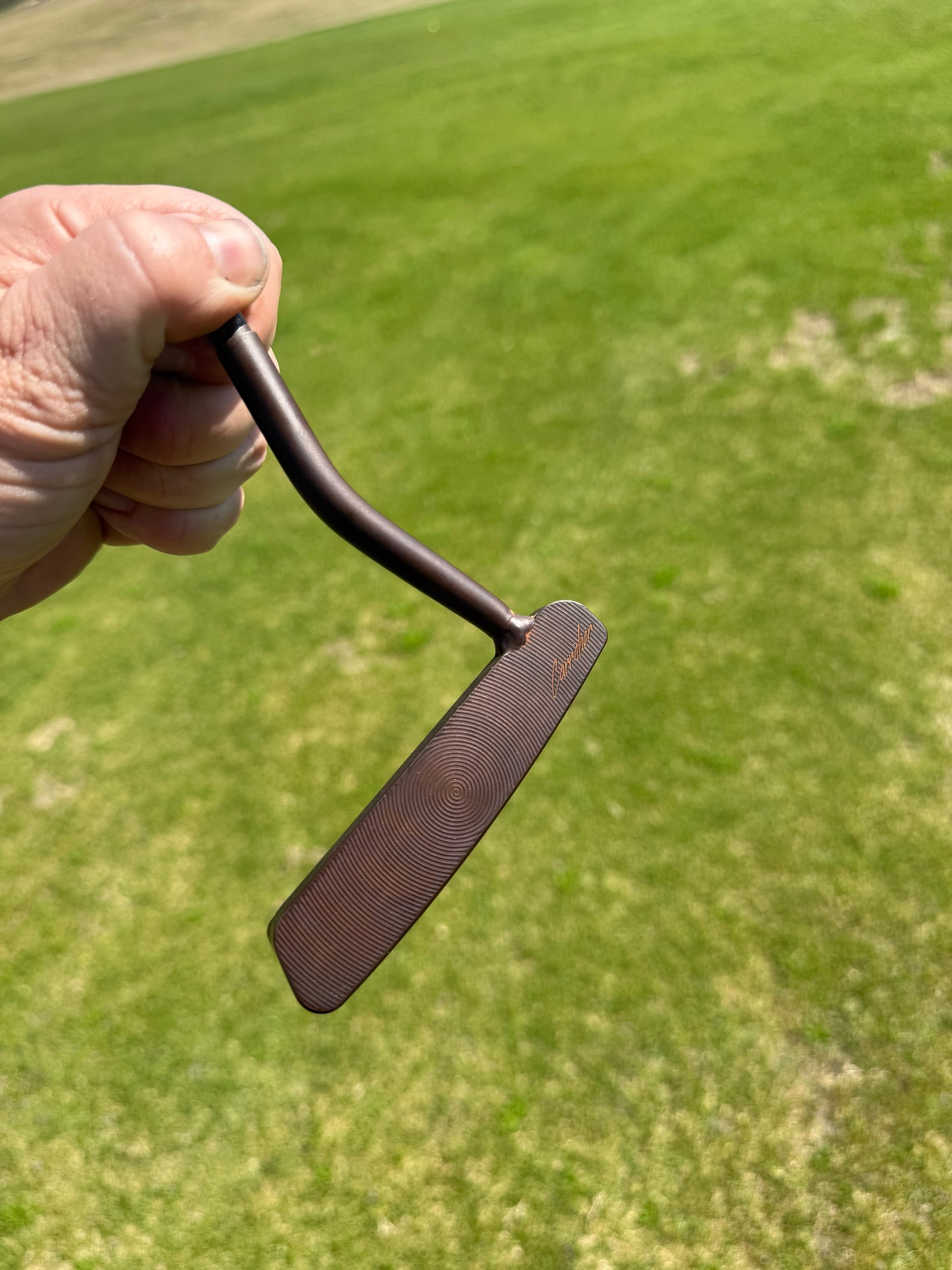Carbon steel blade putter