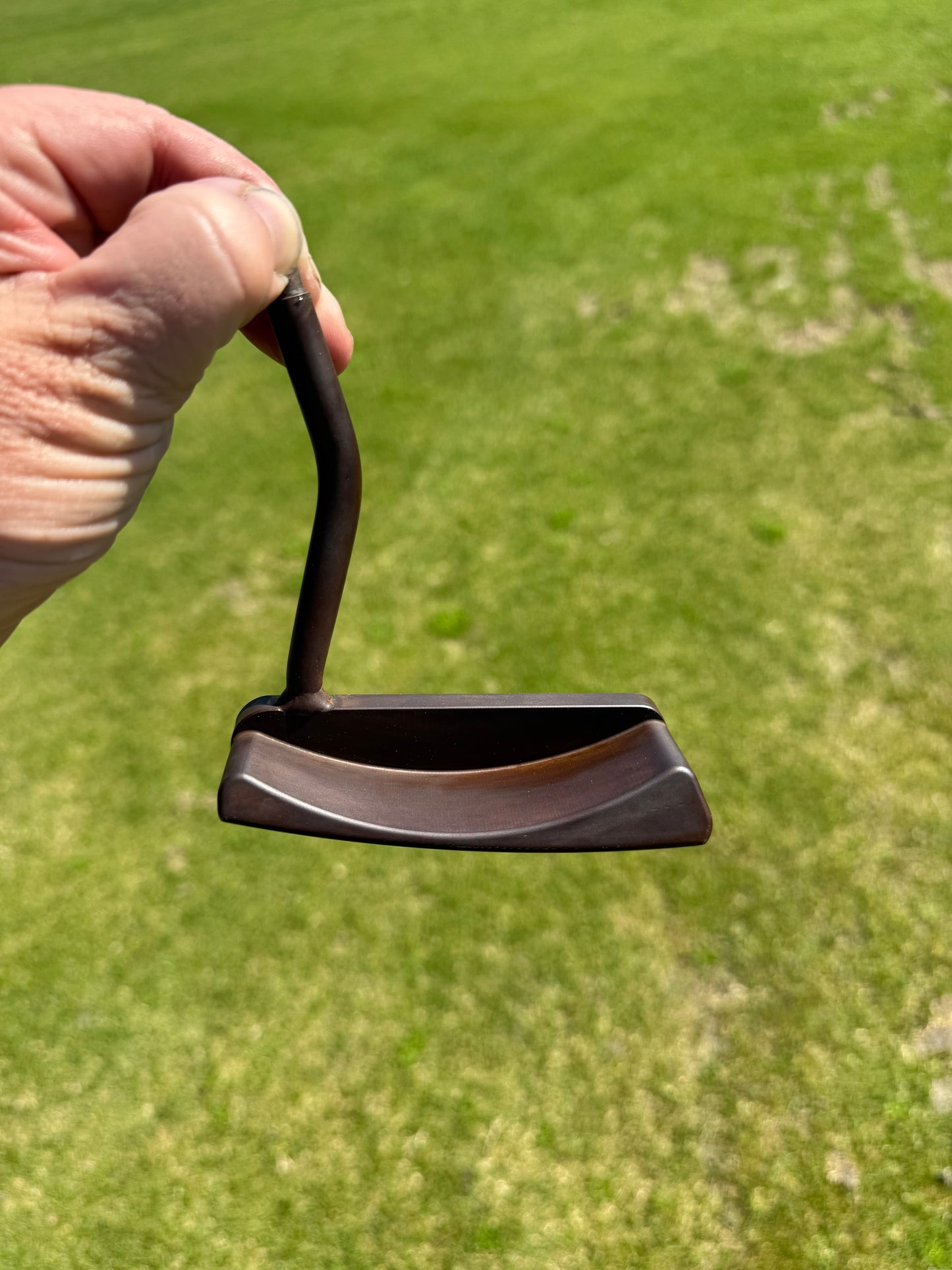 Carbon steel blade putter