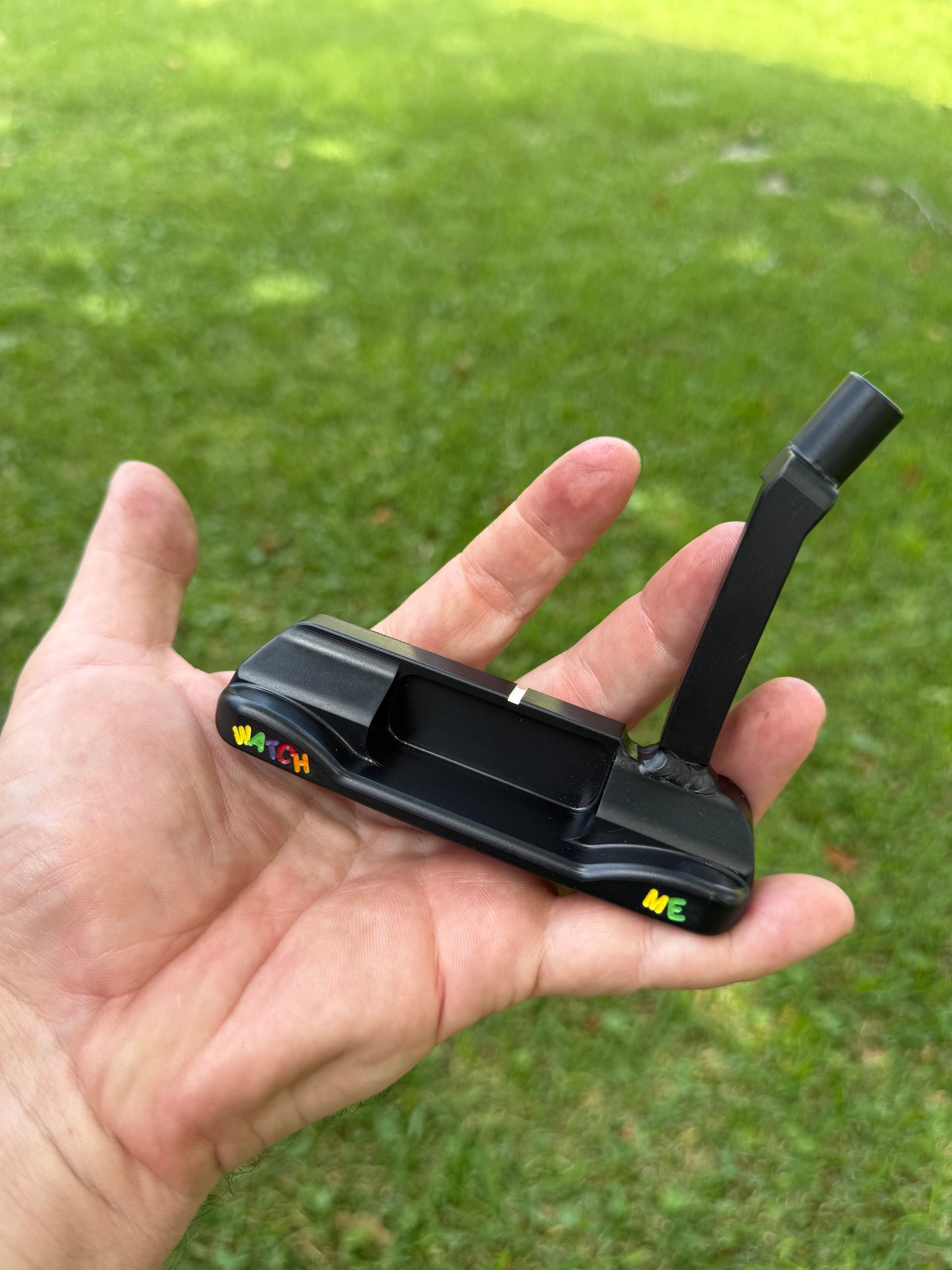 Carbon steel blade putter